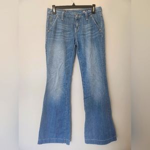 Miss Me Low-Rise Wide Leg Jeans JS4480W9